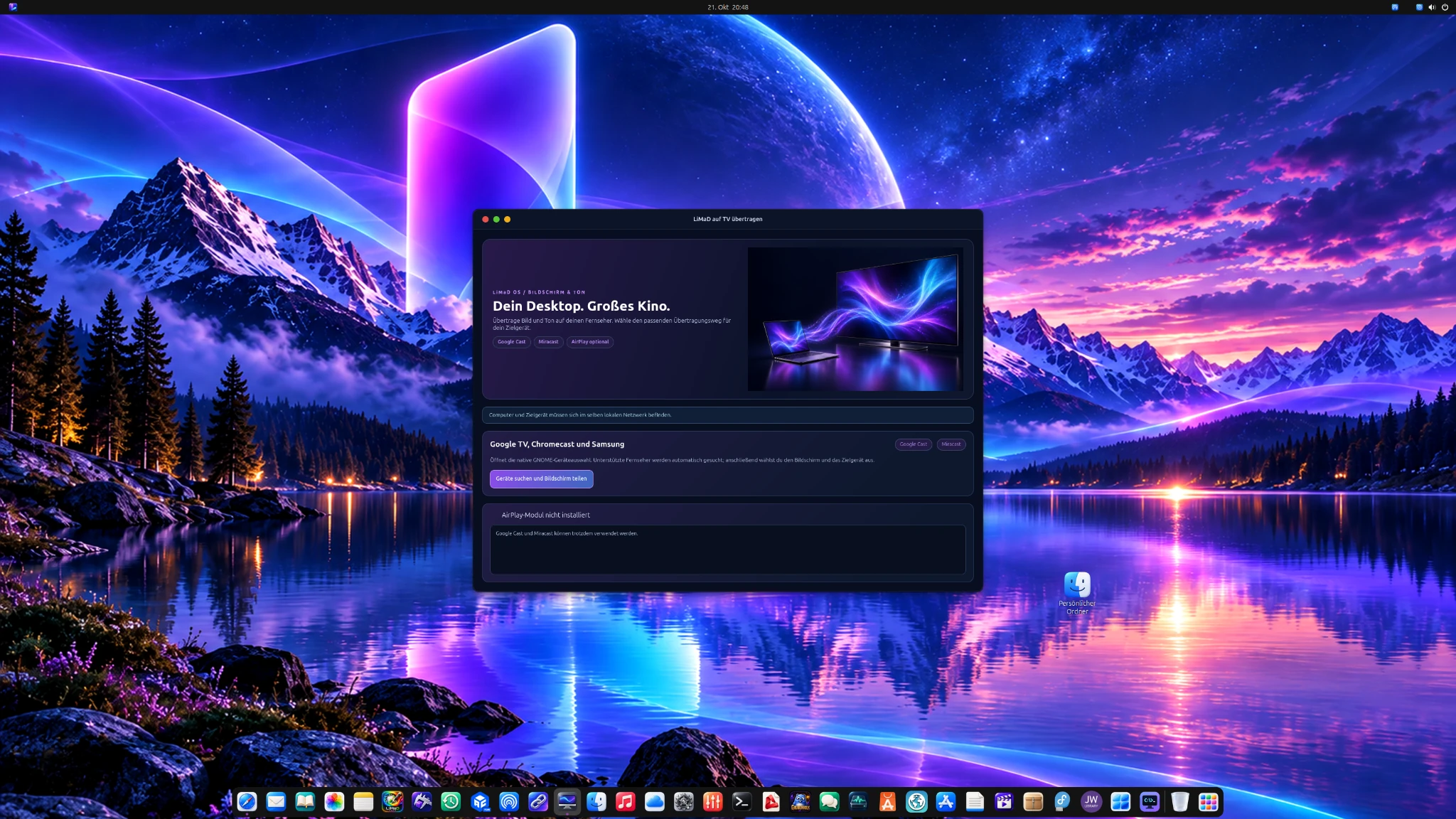 LiMaD Desktopübertragung